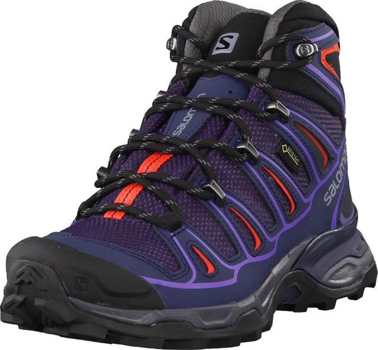 Salomon X Ultra Mid 2 GTX Schoenen Dames violet/blauw Maat 42 | bol.com