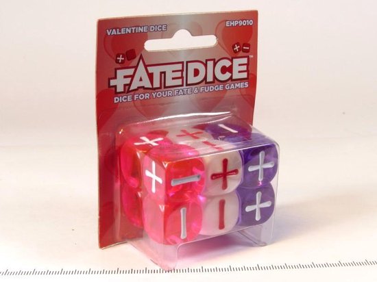Afbeelding van het spel Fate Dice Valentine Dice