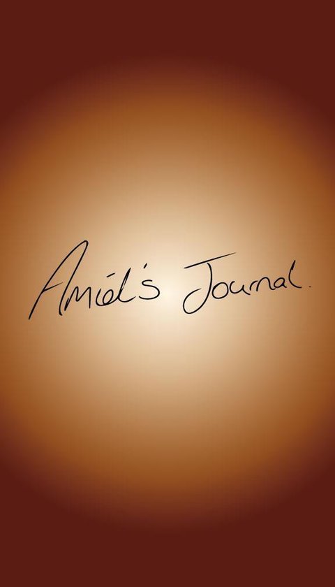 Amiel's Journal - cover