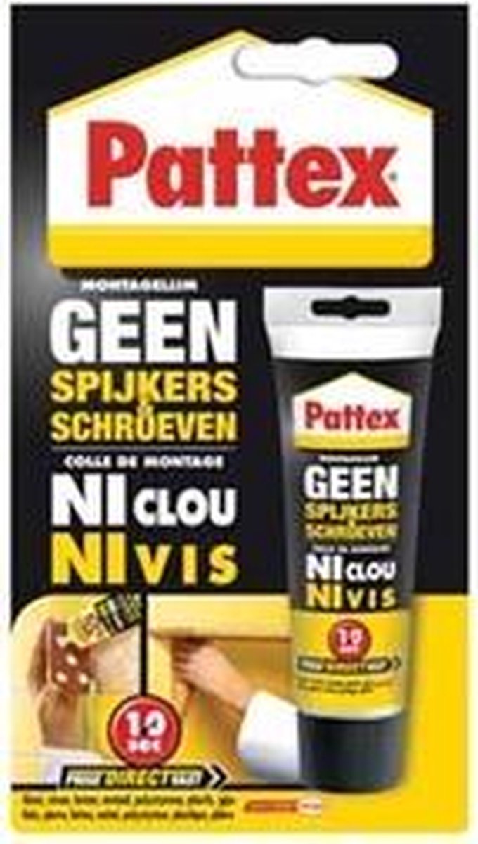Pattex Geen Schroef Of Spijker 50 Gr