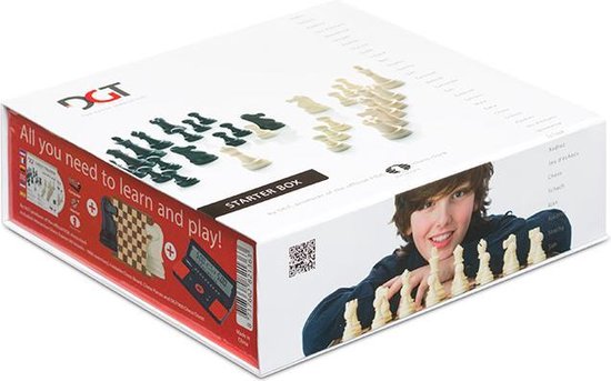 Boek: DGT Chess starterbox rood: schaakspel + cd + DGT960 (10876), geschreven door DGT