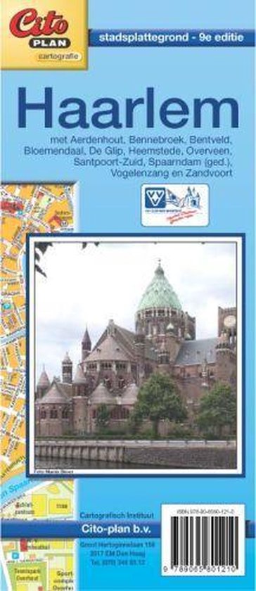 Cover van het boek 'Citoplan stadsplattegrond Haarlem'