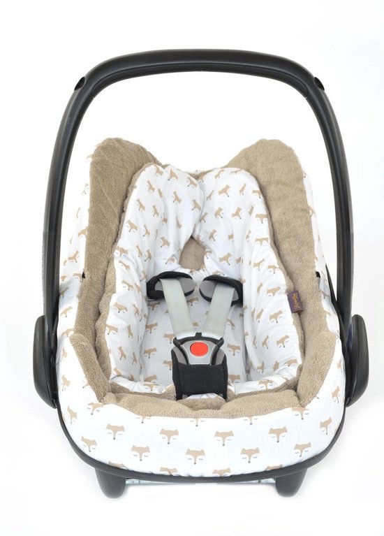 Omkeerbare hoes voor baby-hugg verkleiner Maxi Cosi Pebble Plus Dreamy Fox - 100% katoen | bol.com