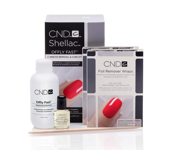 CND Pakket Prep Products Offly Fast 8 Minute Removal & Care Kit | bol.com