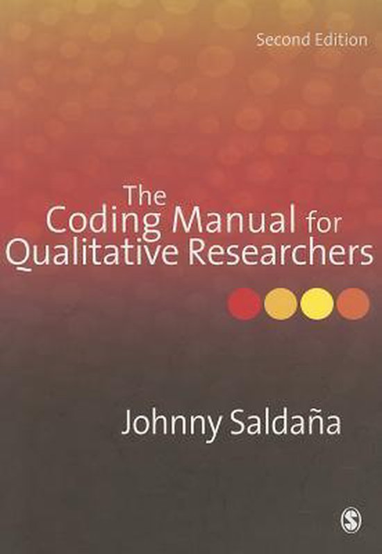 Coding Manual For Qualitative Researchers - cover