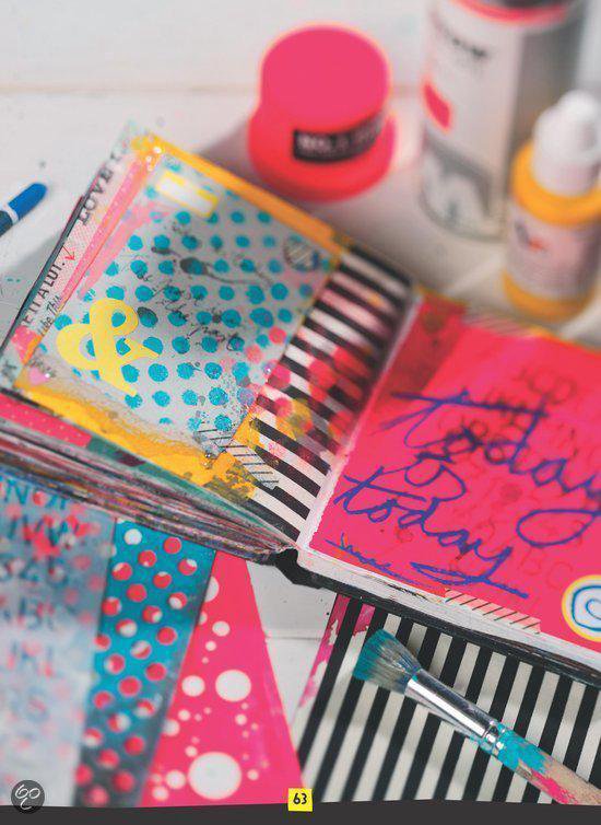 Art journaling en mixed media