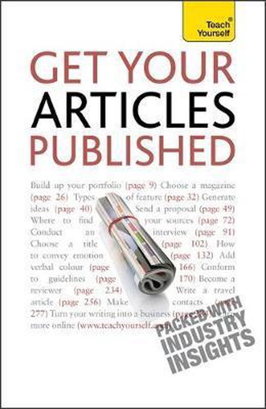 Teach Yourself Get Your Articles Published - cover
