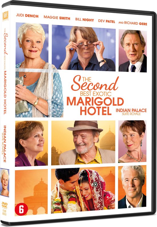 Second Best Exotic Marigold Hotel (DVD) - Disney Movies