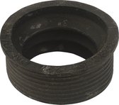 Wavin rubber overgang 50x30 pvc-metaal, zwart