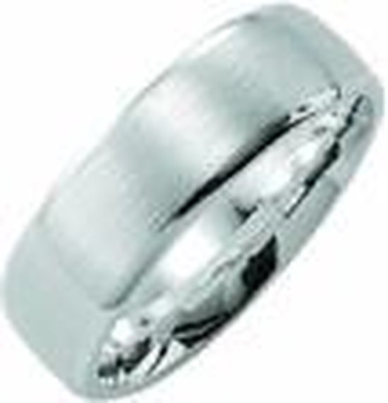 Kiss Me bague argent mat-brillant KM119 taille 56