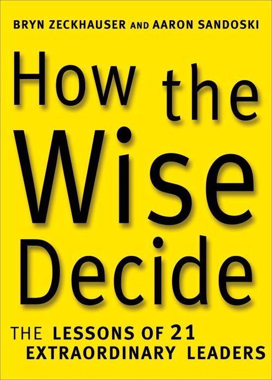 How the Wise Decide - cover