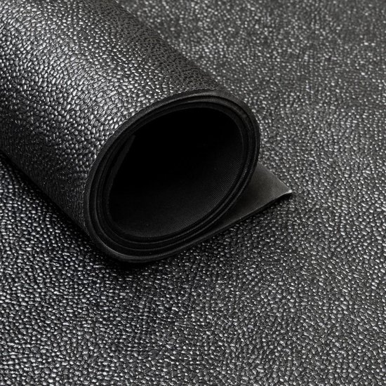 metaal Zus van Rubber loper / rubbermat op rol Rijstkorrel 3mm - Breedte 150 cm -  strekkende meter | bol.com