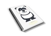 Ollie & Tigger kinderopvang dagboek, gastouder kinderdagverblijf dagboekje  Panda - baby - peuter - oppasboekje - opvangboekje - invulboek - ringband