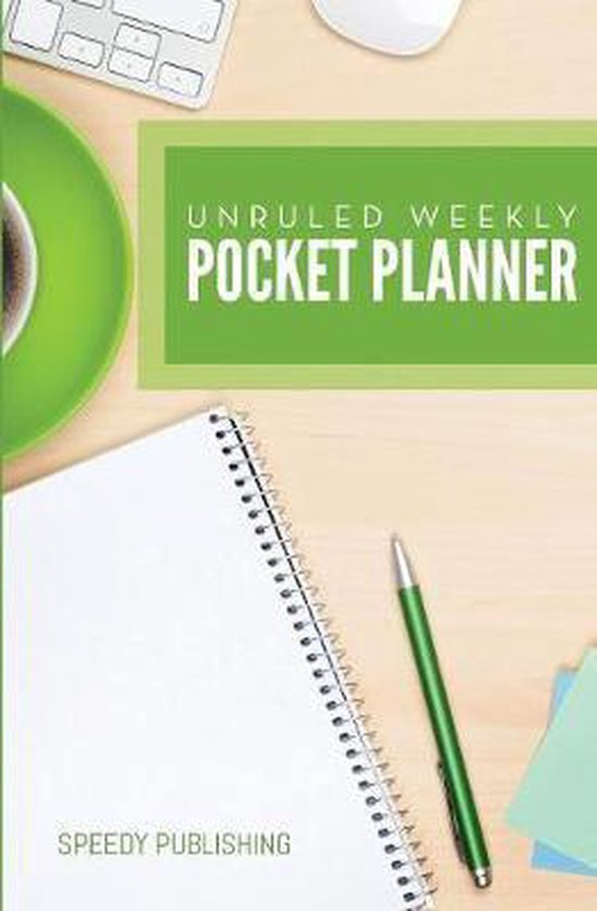 Unruled Weekly Pocket Planner - cover