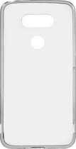 LG G5 - hoes, cover, case - TPU - Transparant - Grijs