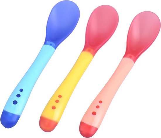 leg uit Sta op comfort 6 Stuks Luxe Siliconen Lepel - Baby Spoon - Bestek - Zachte Lepel - Baby  Lepeltje -... | bol.com