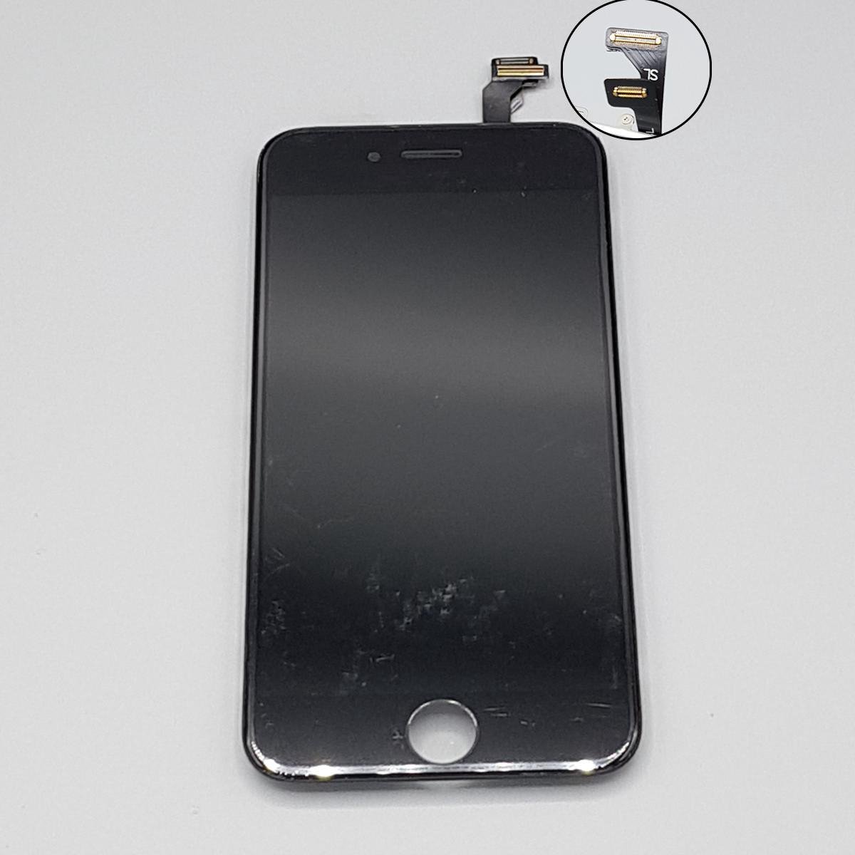 Voor IPhone 6 lcd scherm zwart- AA+ - inclusief toolkit en 3M tape