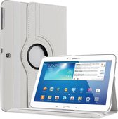 Samsung TAB 3 10.1  hoesje 360 graden draaibaar met  Multi-stand -Wit