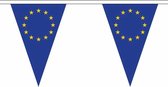 Polyester vlaggenlijn Europa 5 meter - slinger / versiering