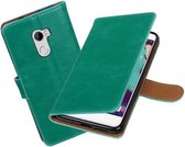 BestCases.nl HTC One X10 Pull-Up booktype hoesje Groen