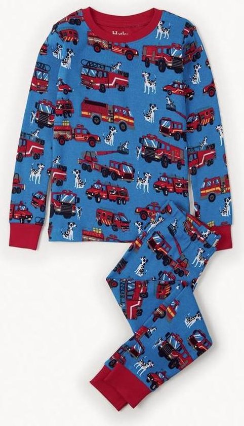 Kreek Vergemakkelijken honderd 2-delige jongens pyjama brandweer auto's Hatley - Maat 122 | bol.com