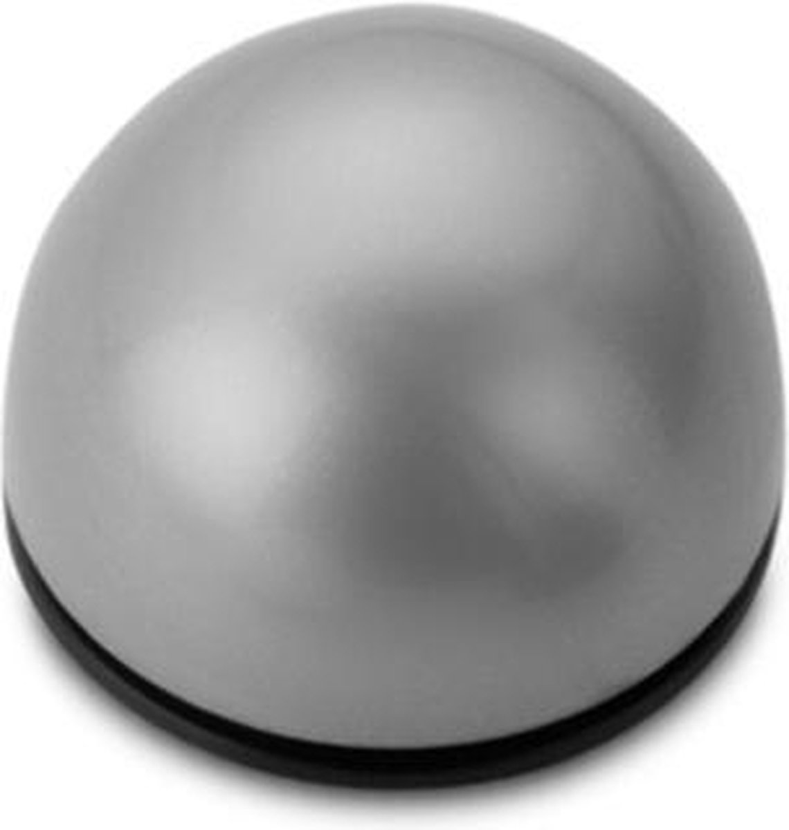 Zelfklevende flexibele deurstop (Zilver grijs)