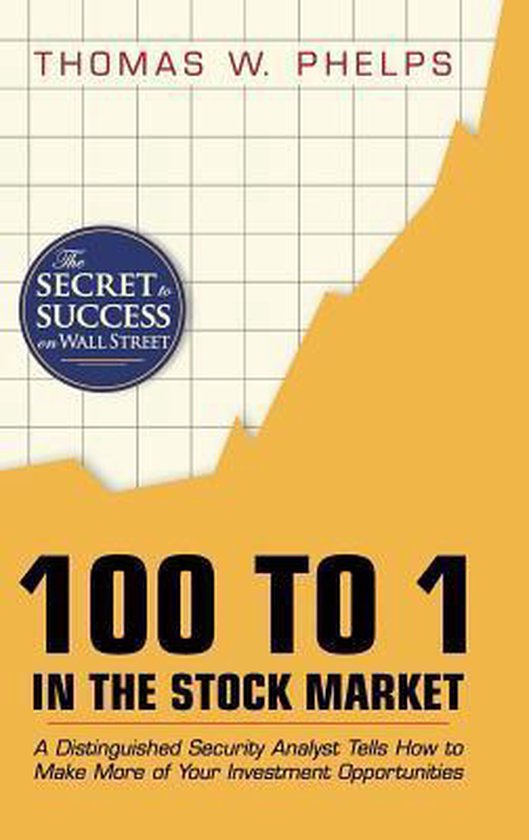 100 to 1 in the Stock Market - cover