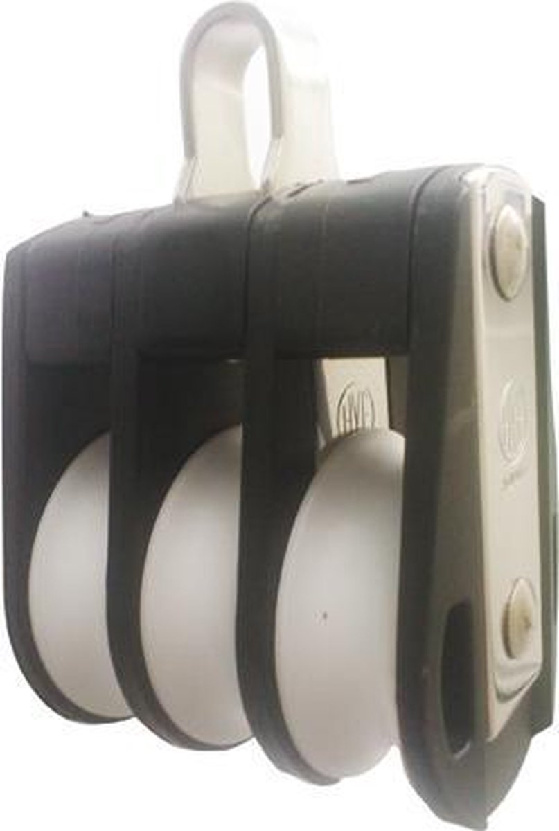 3 schijfs blok 50 mm met Beugel