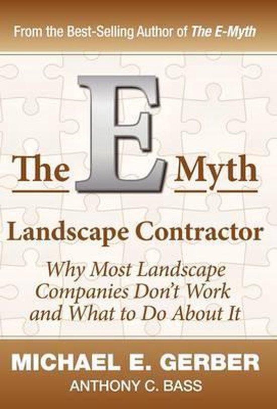 Boekomslag voor 'The E-Myth Landscape Contractor' door Michael E. Gerber en Anthony C. Bass.