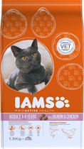 Iams Cat Adult - Salmon & Chicken - 1,5 kg