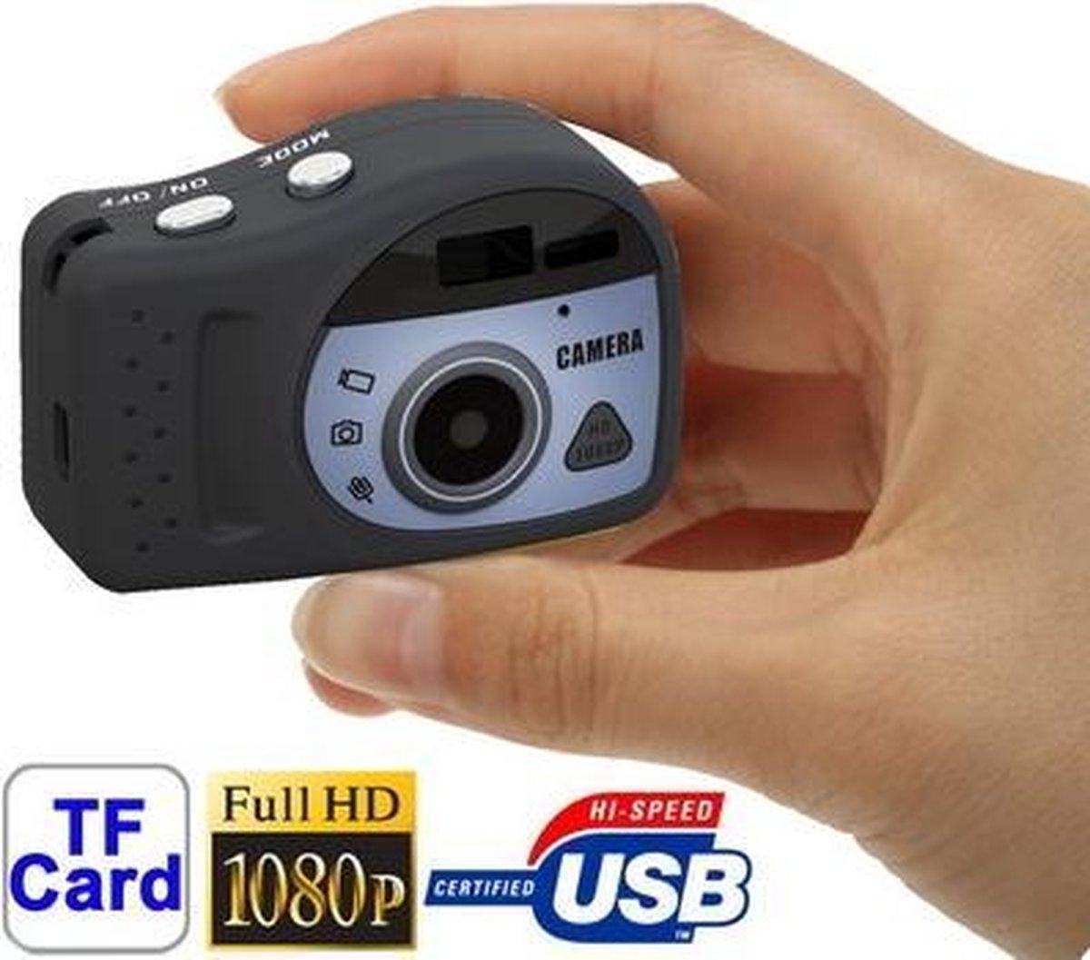 T7000 1080P Mini digitale camera / Mini DV, 3,0 megapixels