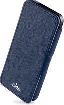 PURO Apple iPhone 5/5S Flip Case Eco Leather Horizontal Flip - Blauw