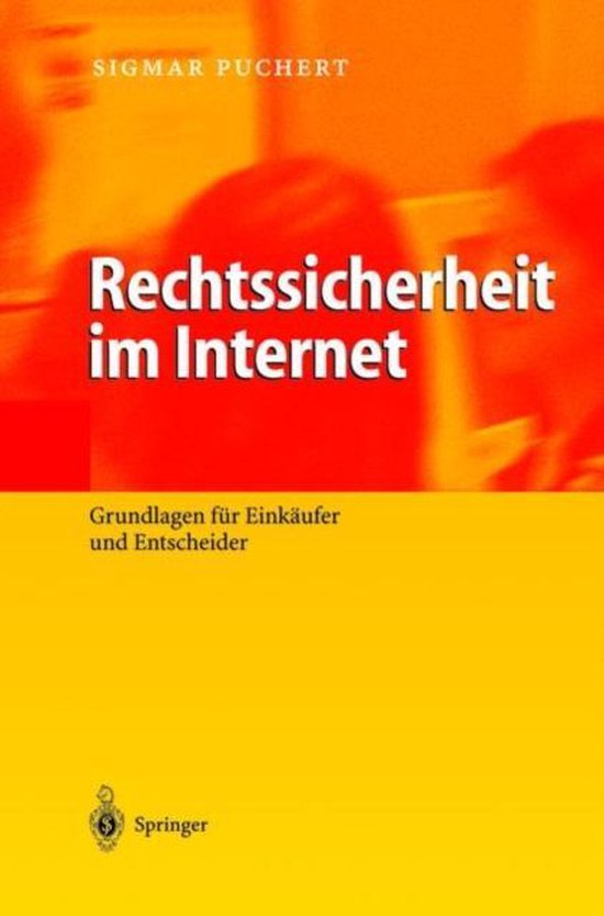 Rechtssicherheit Im Internet - cover