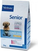 Virbac HPM - Petit et jouet pour chien stérilisé Senior - 7 kg