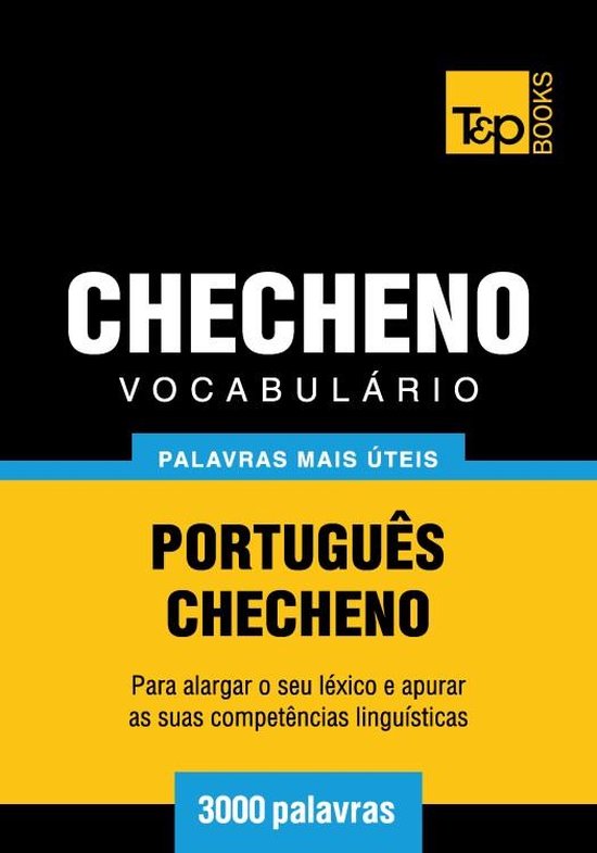 Vocabulário Português-Checheno - 3000 palavras mais úteis - cover