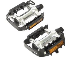 Dresco Fietspedalen Mountainbike - MTB - Chroom/Zwart