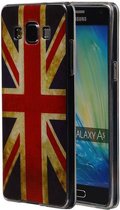 Britse Vlag TPU Hoesje voor Galaxy A5 UK