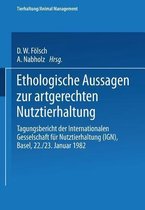 Ethologische Aussagen Zur Artgerechten Nutztierhaltung