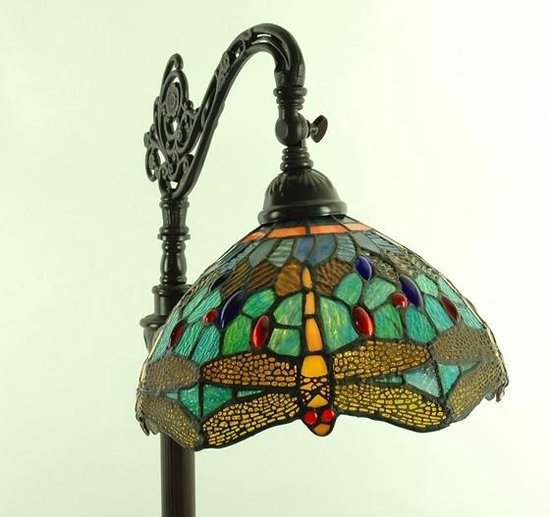 Arcade AL0040 - Vloerlamp - Tiffany lamp | bol.com