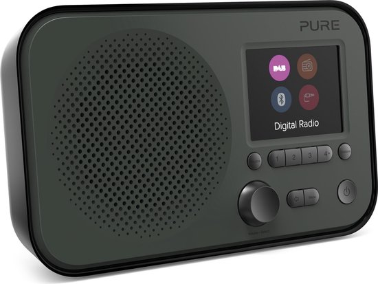 bol.com | Pure Elan BT3 Graphite draagbare DAB radio