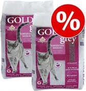 Pet-Earth Golden Grey Master - Kattenbakvulling - Perfecte Klontvorming - 2 x 14 kg