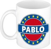 Pablo naam koffie mok / beker 300 ml  - namen mokken