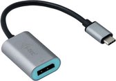 i-tec Metal C31METALDP60HZ kabeladapter/verloopstukje USB-C 3.1 Display Port Grijs, Turkoois