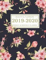 2019-2020 Weekly & Monthly Planner
