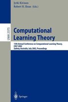Computational Learning Theory
