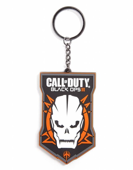 Call of Duty Black Opps 3 Rubber Keychain with Logo