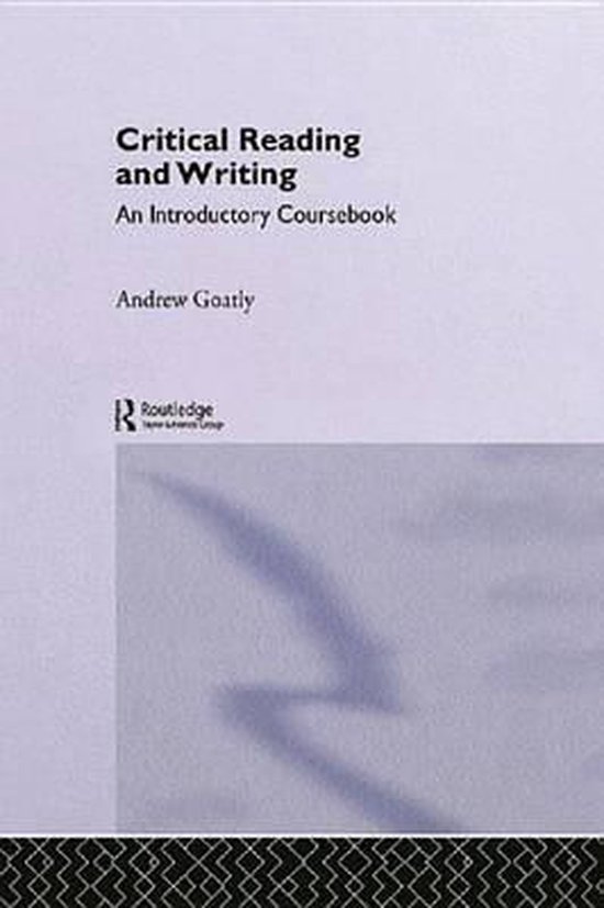Critical Reading and Writing An Introductory Coursebook (ebook