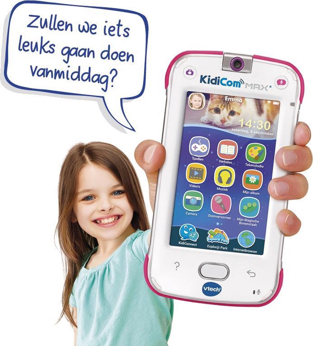 VTECH - Kidicom Max Rose - Smartphone Enfant