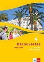 Découvertes Série jaune 4. Fit für Tests und Klassenarbeiten. Arbeitsheft mit Lösungen und Audio-CD