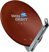 Antenne satellite Wisi OA 85 I marron, rouge